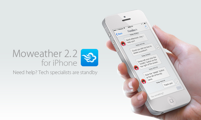 MoWeather iPhone 2.2 版正式發(fā)布！