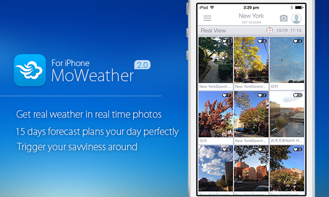 MoWeather iPhone 2.0 版正式發(fā)布！